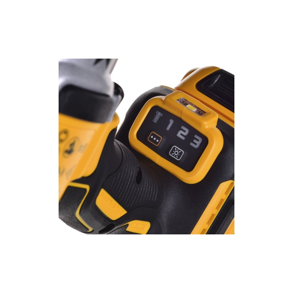 Produktbild för DeWALT DCF900P2T-QW, Mutterdragare, Borstlös, Svart, Gul, 1/...