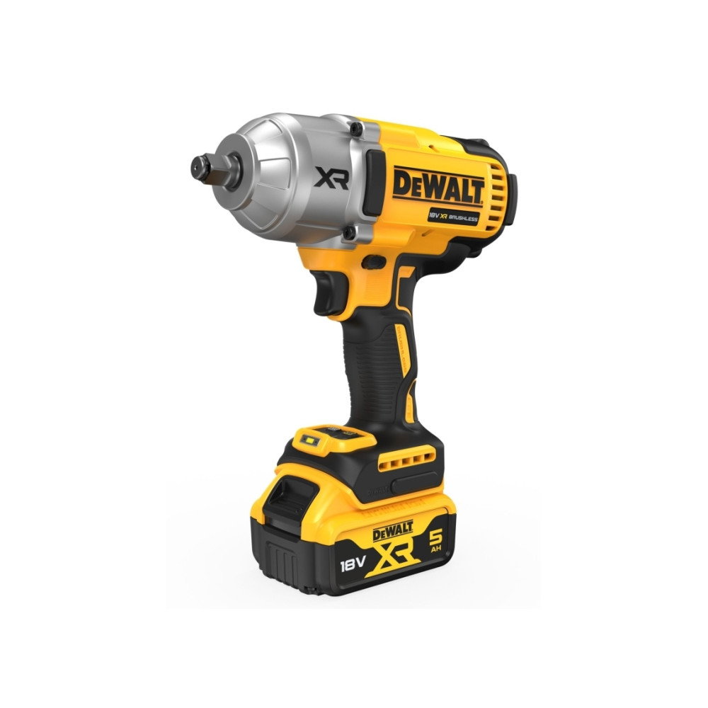 Produktbild för DeWALT DCF900P2T-QW, Mutterdragare, Borstlös, Svart, Gul, 1/...
