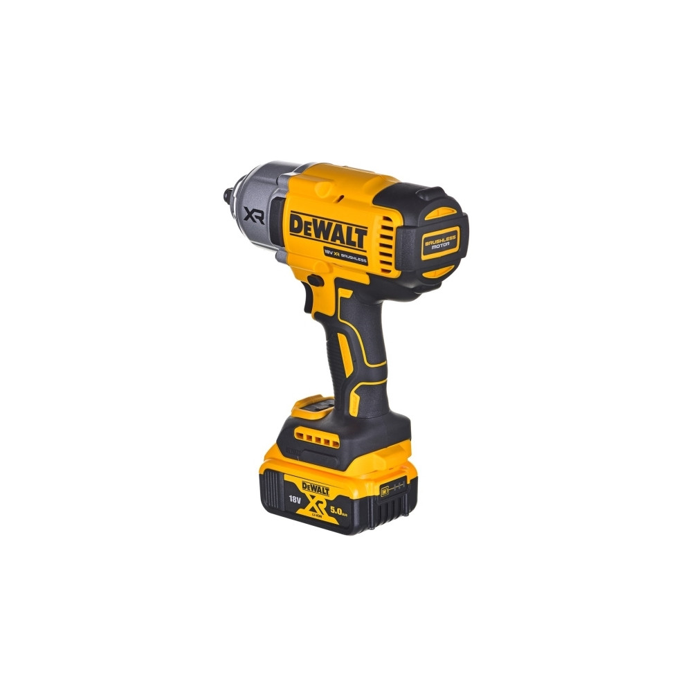 Produktbild för DeWALT DCF900P2T-QW, Mutterdragare, Borstlös, Svart, Gul, 1/...