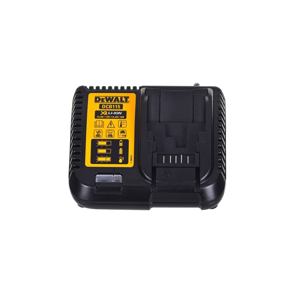 Produktbild för DeWALT DCF900P2T-QW, Mutterdragare, Borstlös, Svart, Gul, 1/...