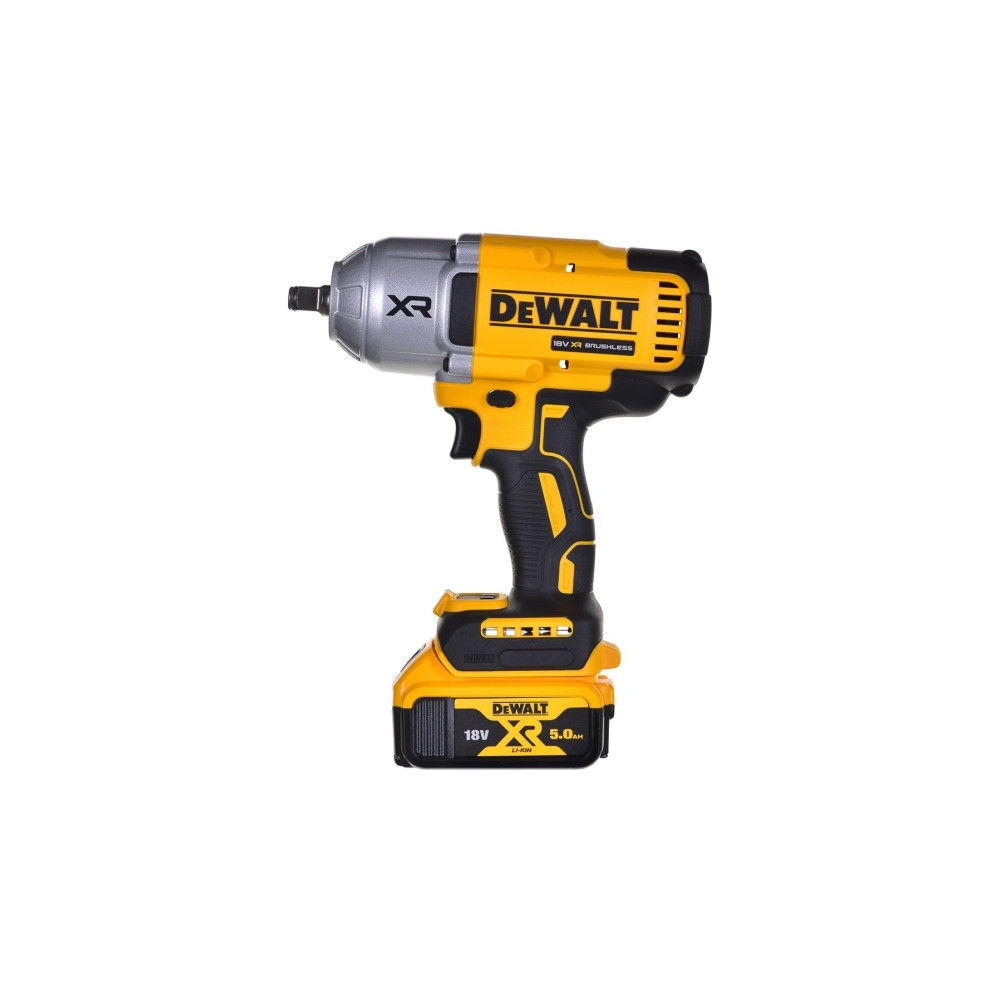 Produktbild för DeWALT DCF900P2T-QW, Mutterdragare, Borstlös, Svart, Gul, 1/...