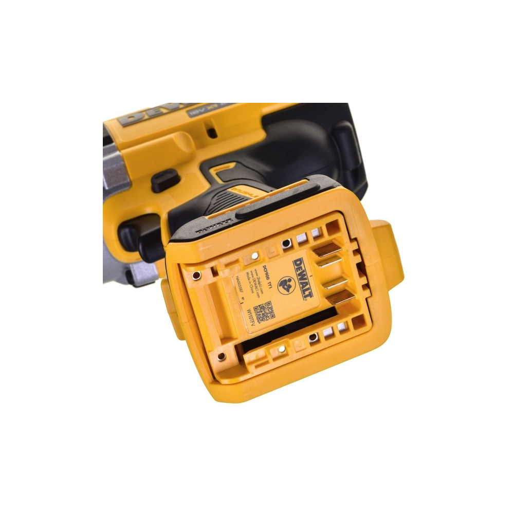 Produktbild för DeWALT DCF900P2T-QW, Mutterdragare, Borstlös, Svart, Gul, 1/...
