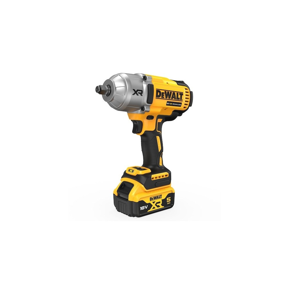 Produktbild för DeWALT DCF900P2T-QW, Mutterdragare, Borstlös, Svart, Gul, 1/...