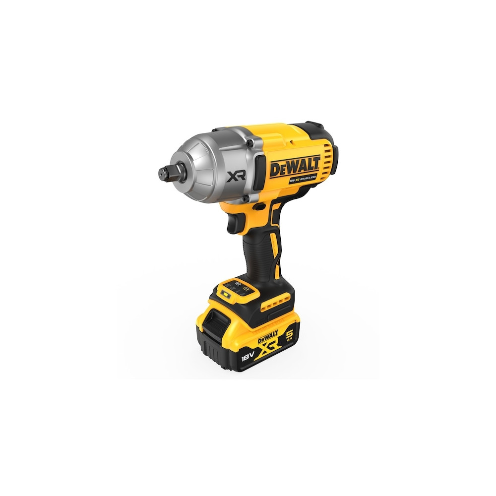 Produktbild för DeWALT DCF900P2T-QW, Mutterdragare, Borstlös, Svart, Gul, 1/...