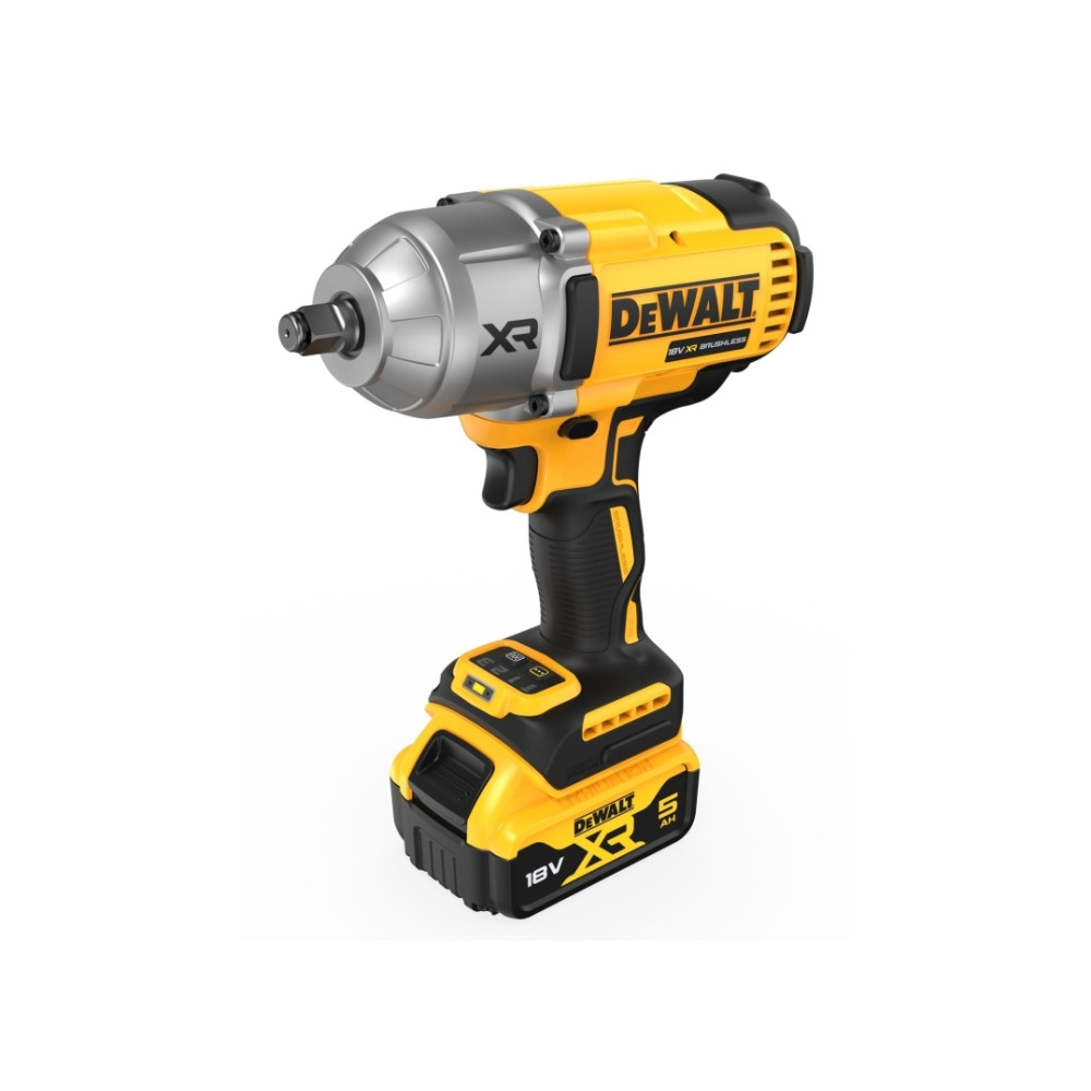 Produktbild för DeWALT DCF900P2T-QW, Mutterdragare, Borstlös, Svart, Gul, 1/...