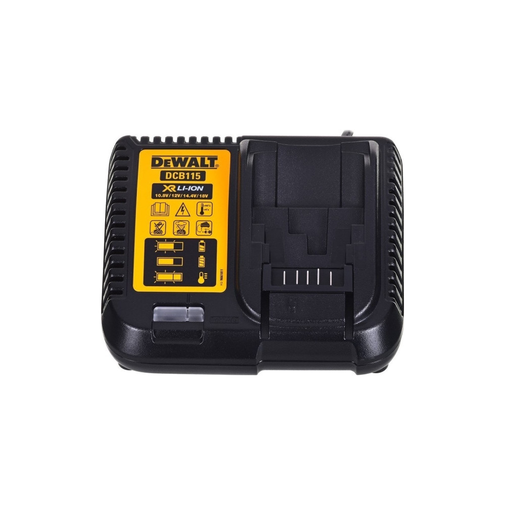 Produktbild för DeWALT DCF900P2T-QW, Mutterdragare, Borstlös, Svart, Gul, 1/...