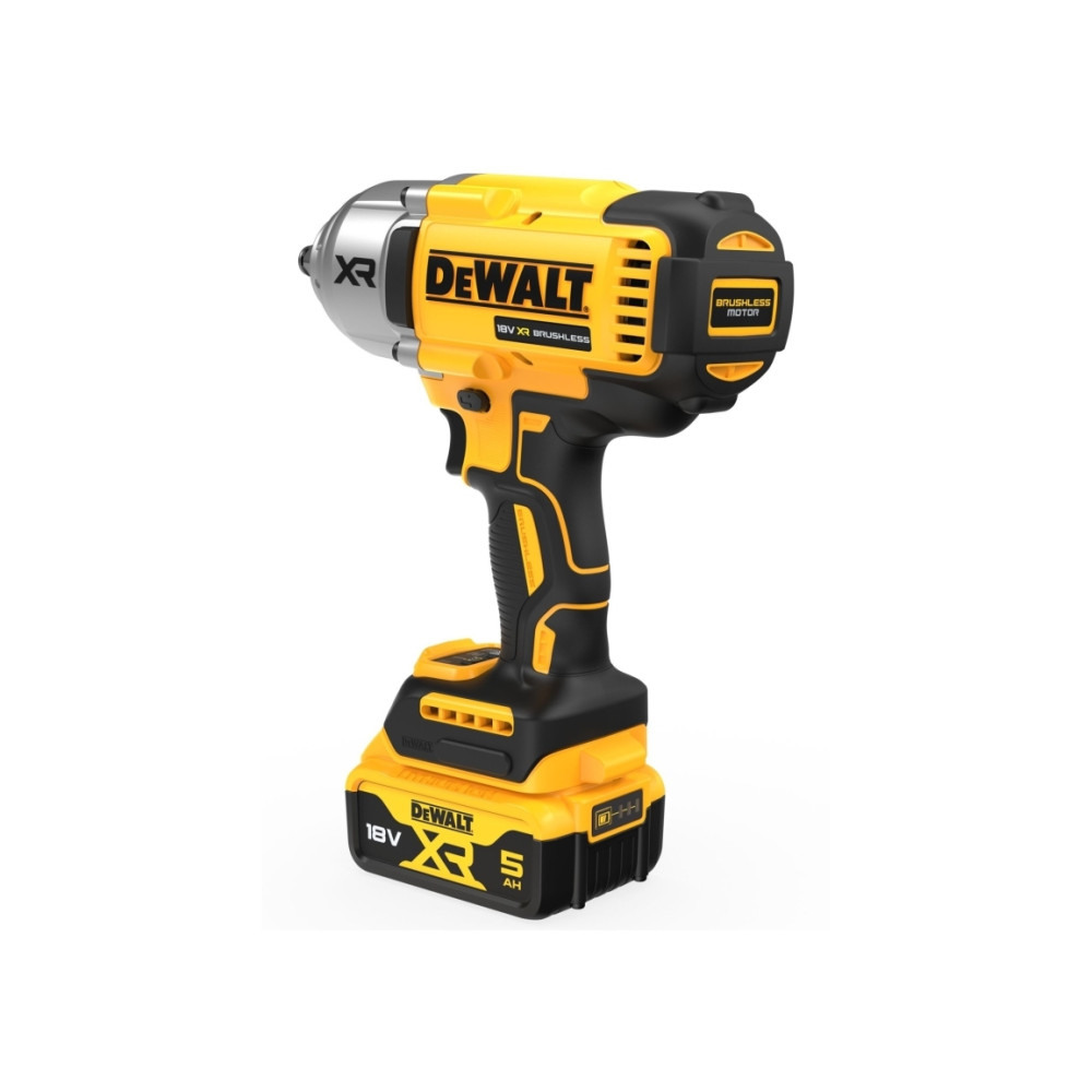 Produktbild för DeWALT DCF900P2T-QW, Mutterdragare, Borstlös, Svart, Gul, 1/...