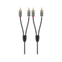 Produktbild för Goobay 65294, 2 x RCA, Handkontakt, 2 x RCA, Handkontakt, 3...