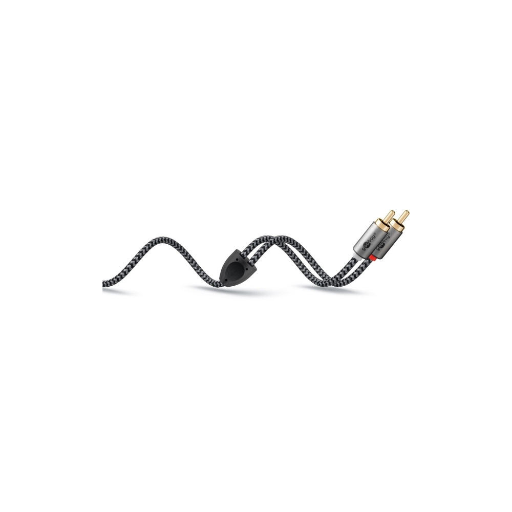 Produktbild för Goobay 65294, 2 x RCA, Handkontakt, 2 x RCA, Handkontakt, 3...