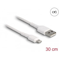 Produktbild för Delock Lightning-kabel - 30 cm
