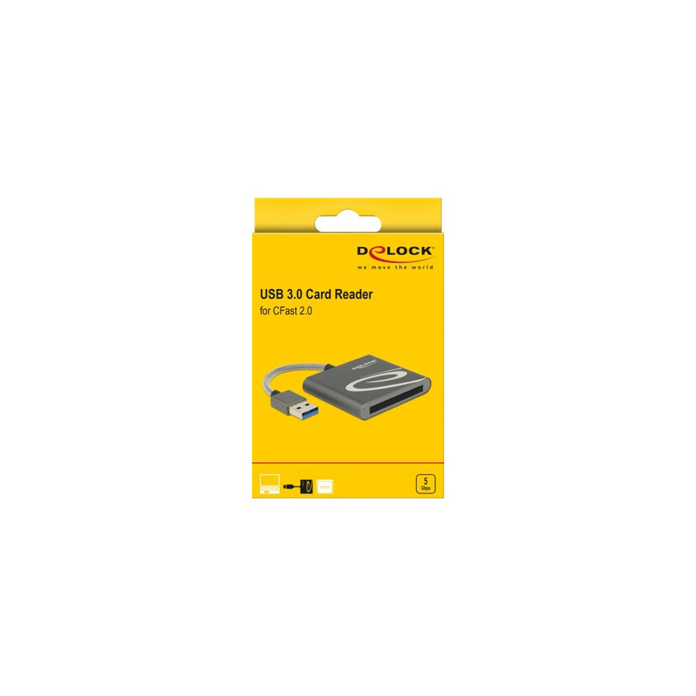 Produktbild för Delock kortläsare - USB 3.0