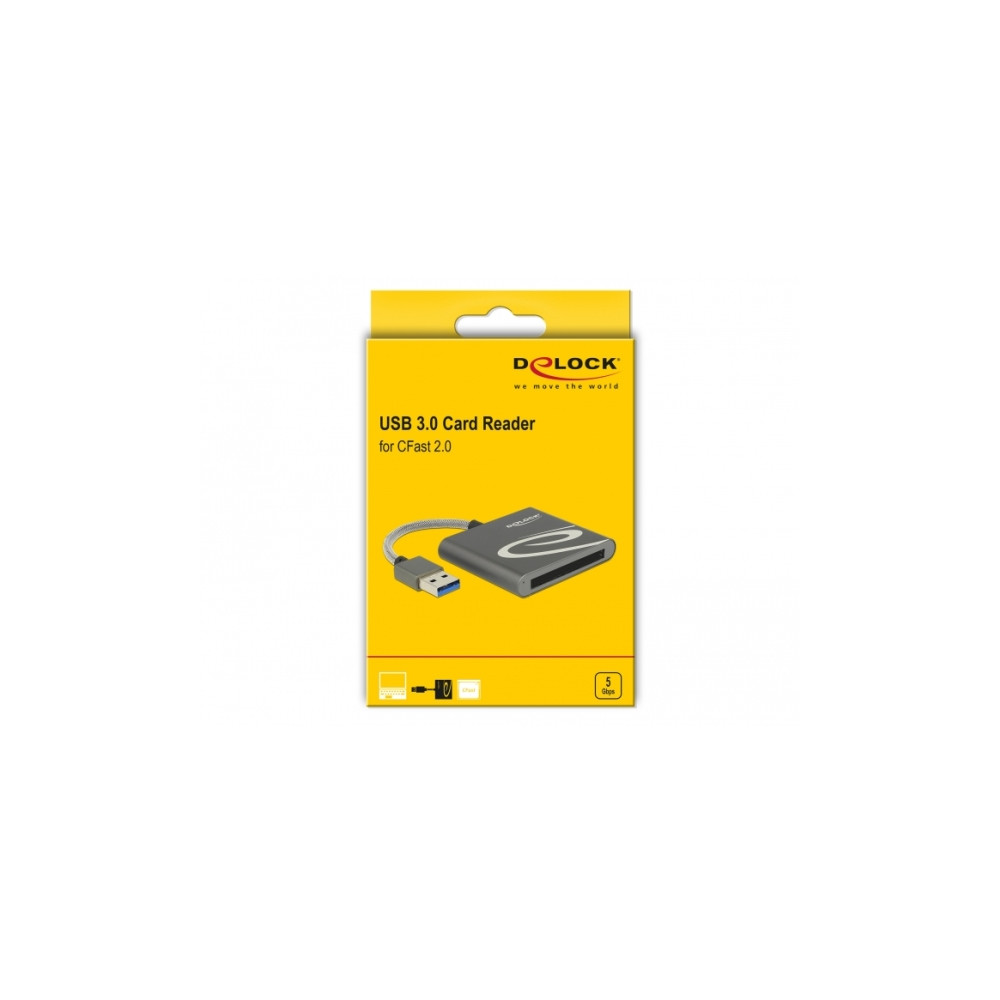 Produktbild för Delock kortläsare - USB 3.0