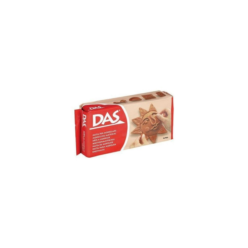 Produktbild för DAS Modelleringslera 500g Terrakotta