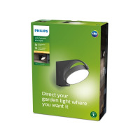 Produktbild för Philips Mimosa vägglampa 7 W, Väggbelysning för utomhusbruk,...