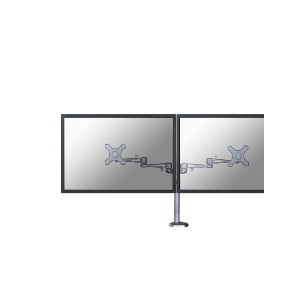 Produktbild för Neomounts FPMA-D935DG monteringssats - fullständig rörelse - för 2 LCD-bildskärmar - silver
