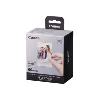 Produktbild för Canon SELPHY XC-60L Bulk Set - färg (cyan, magenta, gul) - original - bläckbandskassett och papperssats