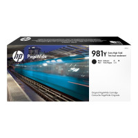 Produktbild för HP 981Y - Extra lång livslängd - svart - original - PageWide - bläckpatron