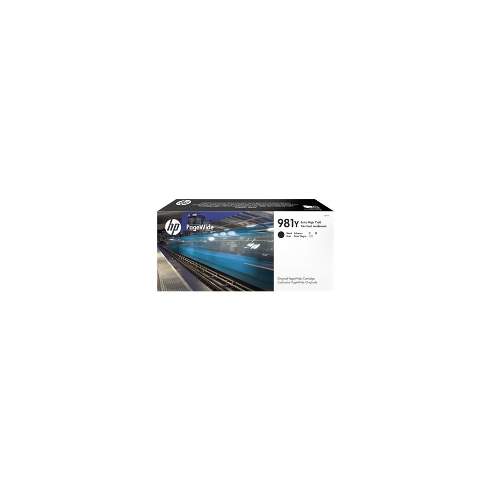 Produktbild för HP 981Y - Extra lång livslängd - svart - original - PageWide - bläckpatron