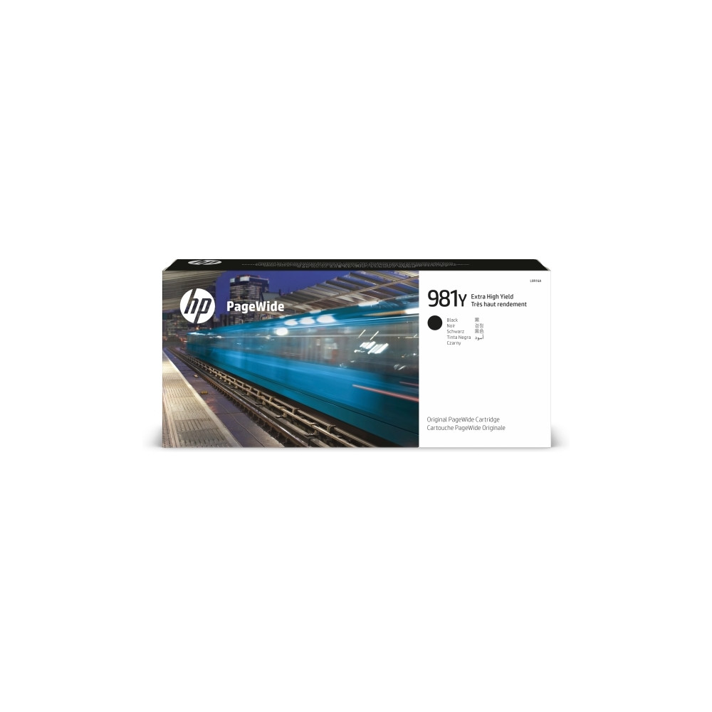Produktbild för HP 981Y - Extra lång livslängd - svart - original - PageWide - bläckpatron