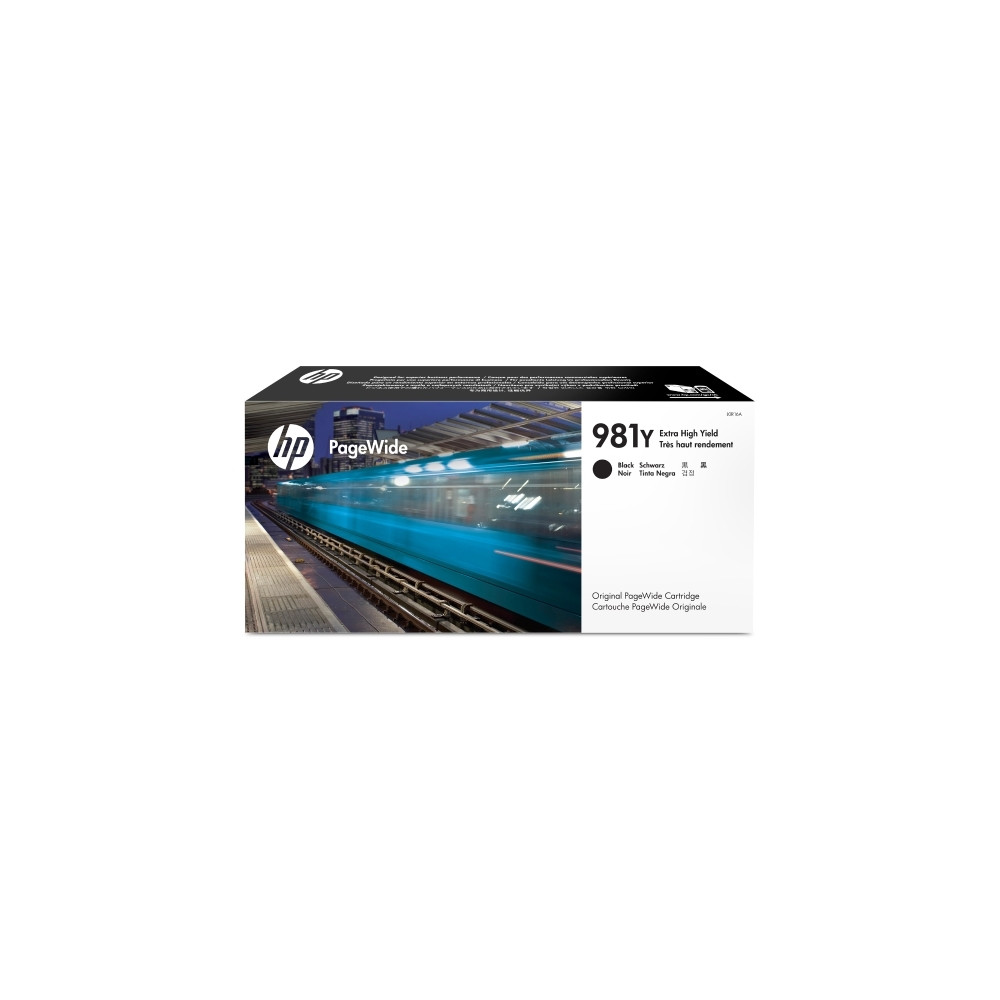 Produktbild för HP 981Y - Extra lång livslängd - svart - original - PageWide - bläckpatron