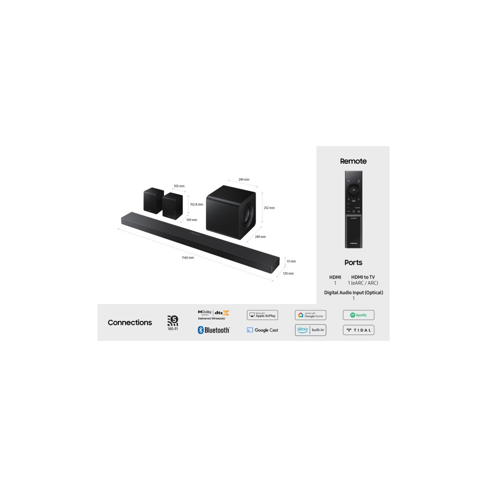 Produktbild för Samsung HW-QS750F