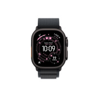 Produktbild för Apple Watch Ultra 3 - svart titan - Ja smart klocka med Alpine Loop - svart - 64 GB