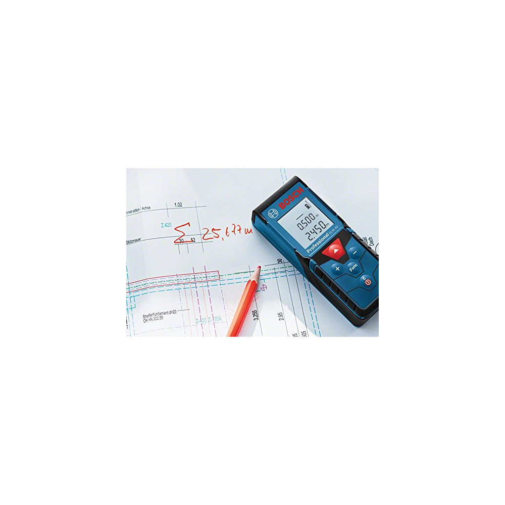Produktbild för Bosch GLM 40 Professional, IP54, LR03 (AAA), 1,5 V, 5000 h,...