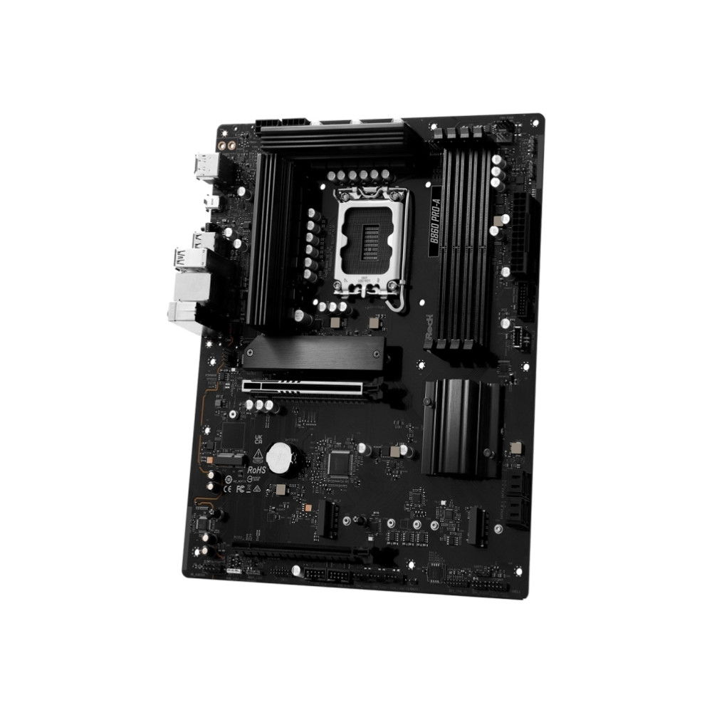 Produktbild för ASRock B860 Pro-A - moderkort - ATX - LGA1851-uttag - B860