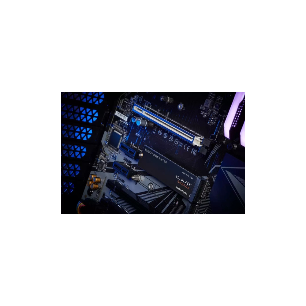 Produktbild för WD_BLACK SN850X NVMe SSD WDBB9G0010BNC - SSD - 1 TB - PCIe 4.0 (NVMe)