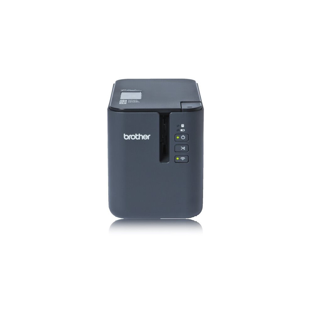 Produktbild för Brother P-Touch PT-P900Wc - etikettskrivare - svartvit - termisk överföring