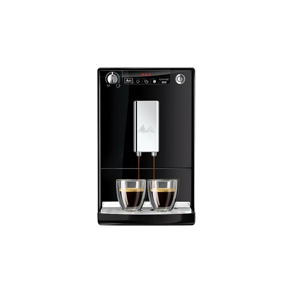 Produktbild för Melitta CAFFEO SOLO E950-103 - automatisk kaffekokare - 15 bar - svart