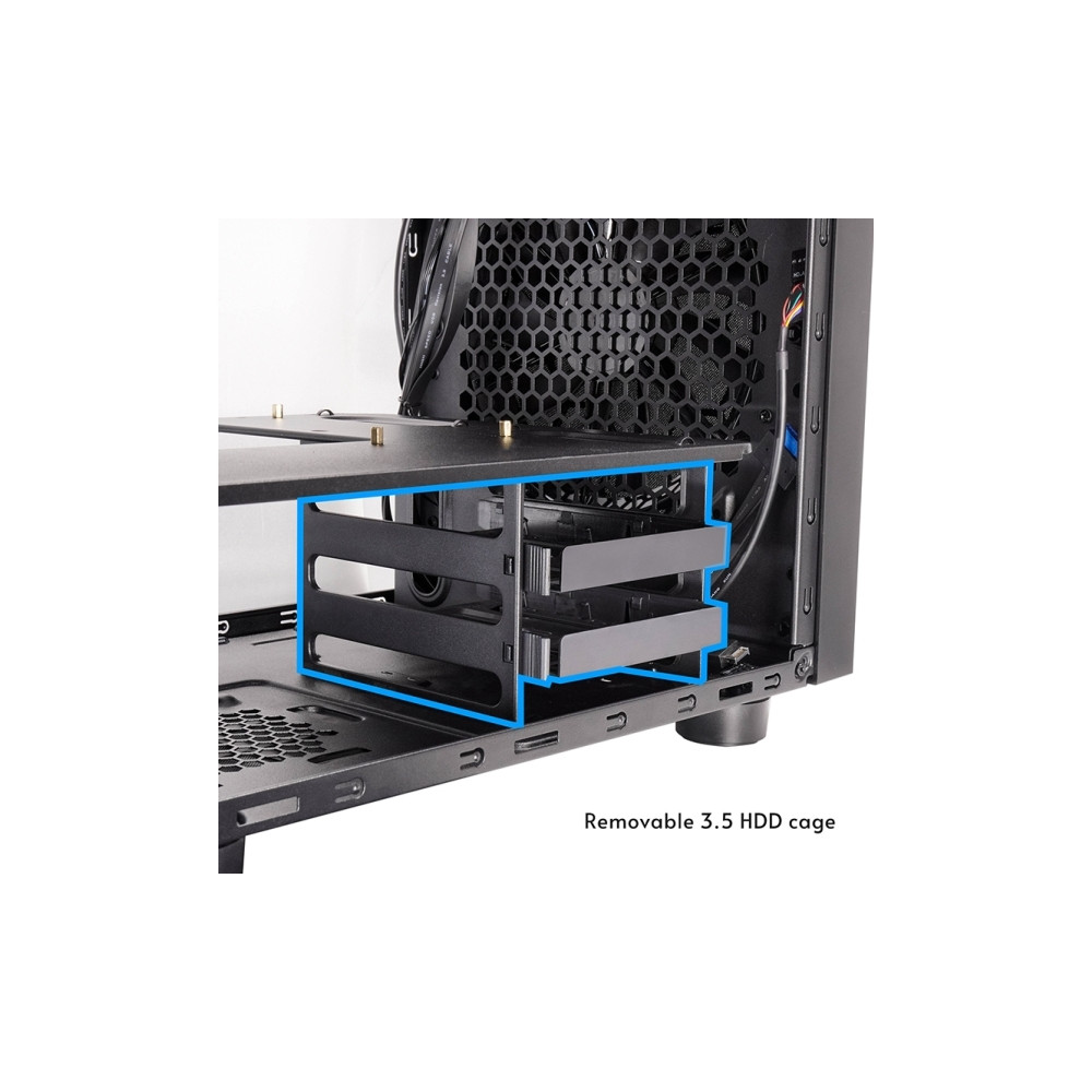 Produktbild för Chieftec The Cube - tower - mini ATX