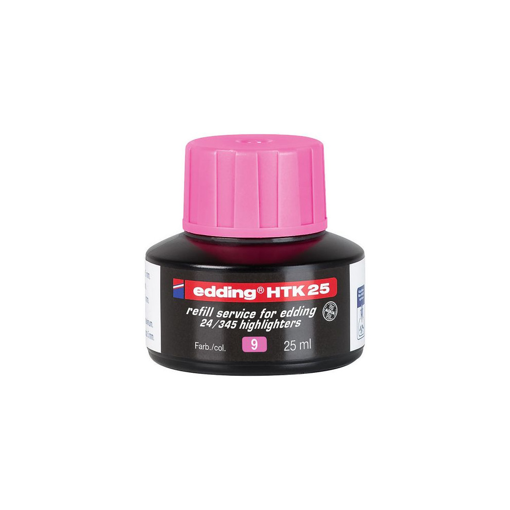 Produktbild för Refill EDDING HTK 25 rosa 25 ml