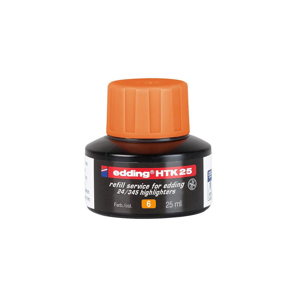 Produktbild för Refill EDDING HTK 25 ink orange 25 ml