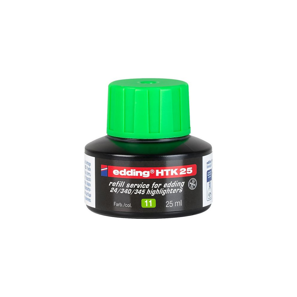 Produktbild för Refill EDDING HTK 25 ink grön 25 ml
