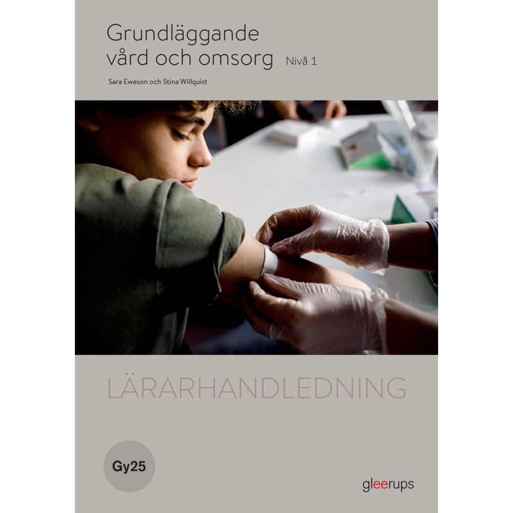 Produktbild för Grundläggande vård och omsorg, 1, Lärarhandledning, Gy25 (bok, spiral)