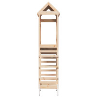 Produktbild för Lekstapel Brun 52,5 x 85 x 238 cm Massiv furu