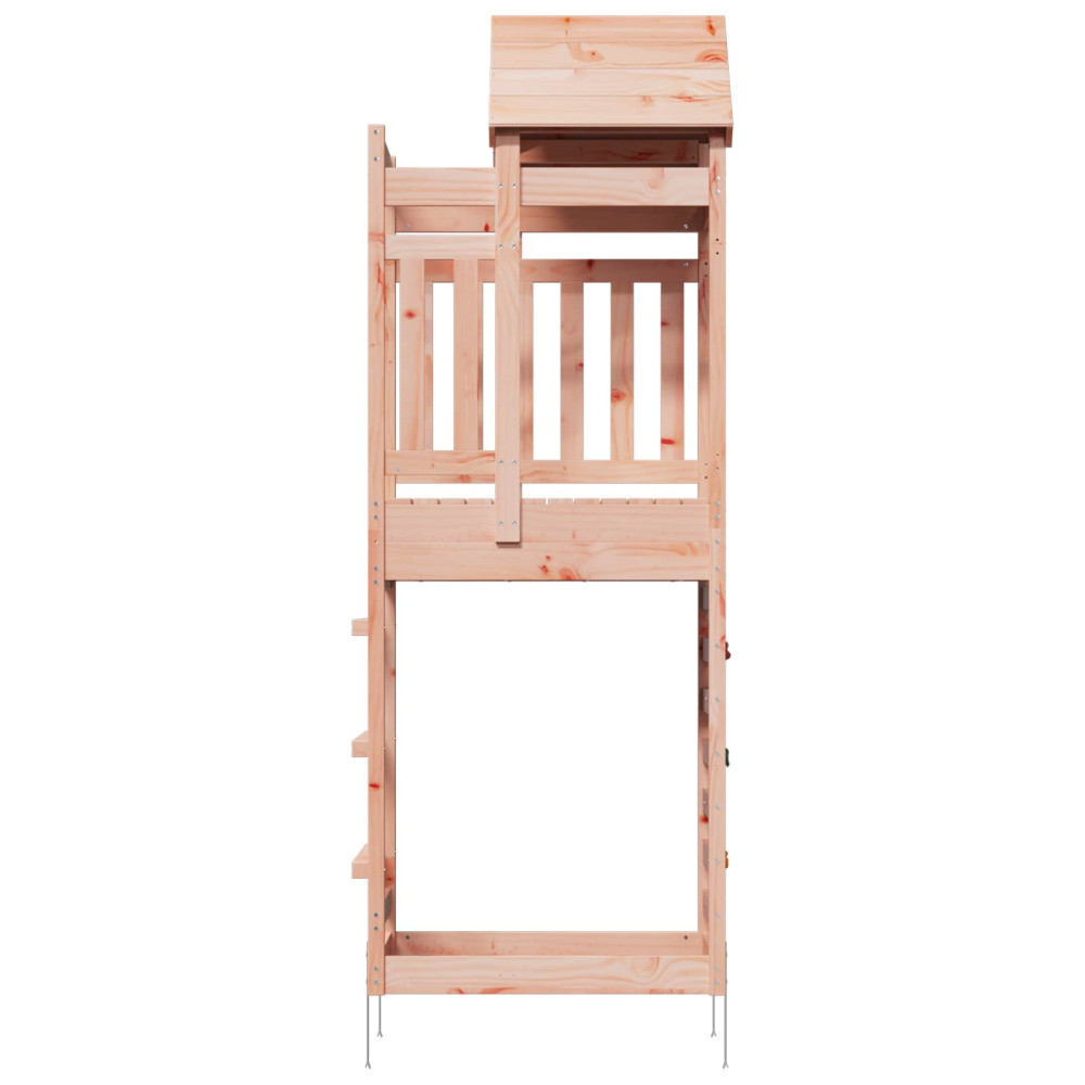 Produktbild för Lekstapel Brun 52,5 x 85 x 238 cm Massiv Douglas-trä