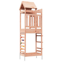 Produktbild för Lekstapel Brun 52,5 x 85 x 238 cm Massiv Douglas-trä