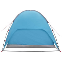 Produktbild för Campingtält med Regnöverdrag Vattentålig Blå 245 x 245 x 149 cm