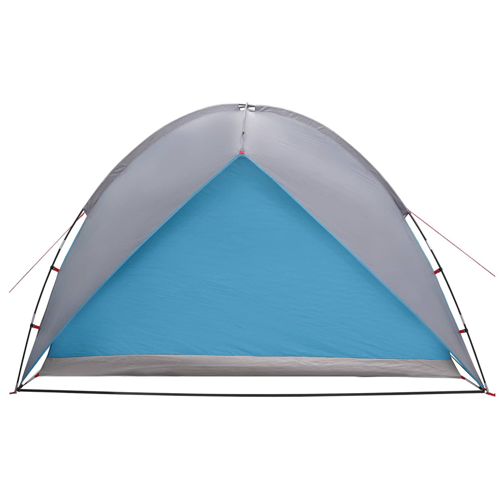 Produktbild för Campingtält med Regnöverdrag Vattentålig Blå 245 x 245 x 149 cm