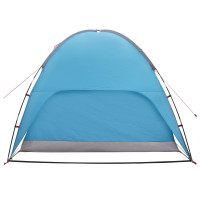 Produktbild för Campingtält med Regnöverdrag Vattentålig Blå 310 x 245 x 160 cm