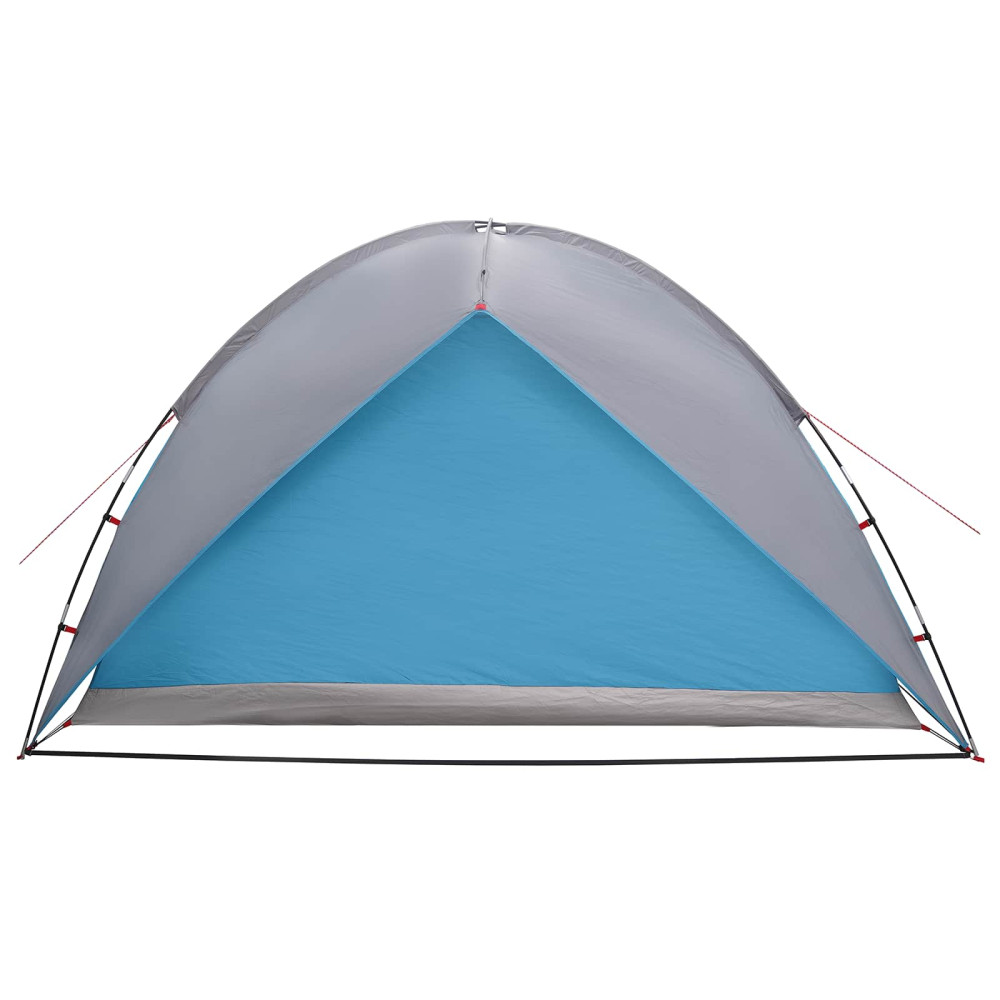 Produktbild för Campingtält med Regnöverdrag Vattentålig Blå 310 x 245 x 160 cm