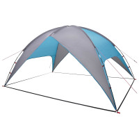 Produktbild för Campingtält med Regnöverdrag Vattentålig Blå 360 x 245 x 185 cm