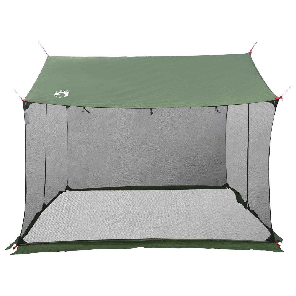 Produktbild för Campingtarp med nätväggar Grön 340 x 260 x 220 cm