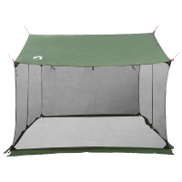 Produktbild för Campingtarp med nätväggar Grön 340 x 260 x 220 cm