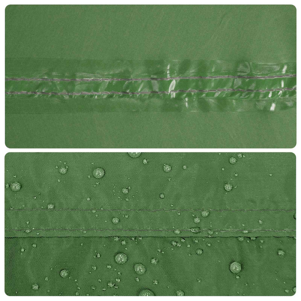 Produktbild för Campingtarp med nätväggar Grön 340 x 260 x 220 cm