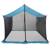 Produktbild för Campingtarp med nätväggar Blå 340 x 260 x 220 cm