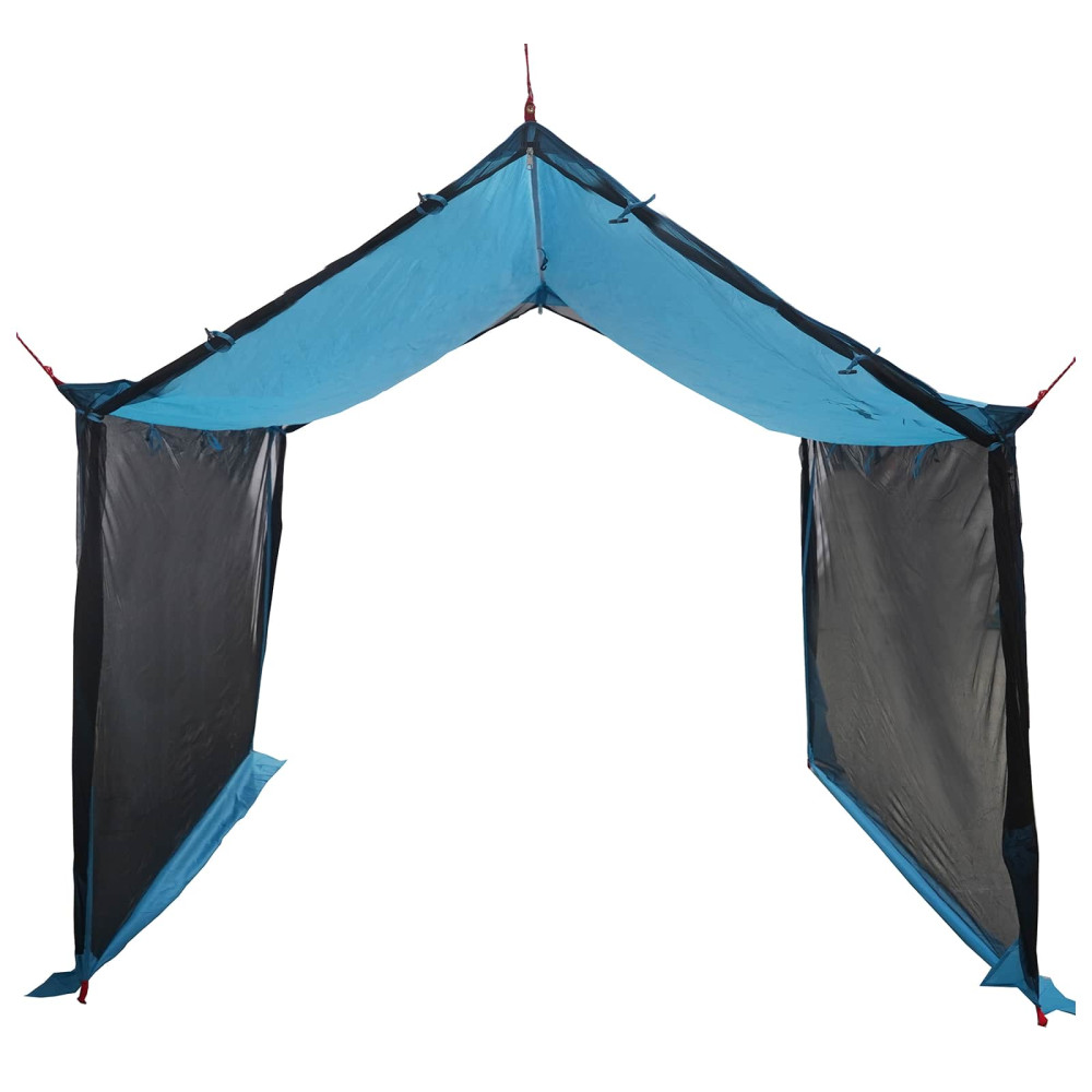 Produktbild för Campingtarp med nätväggar Blå 340 x 260 x 220 cm