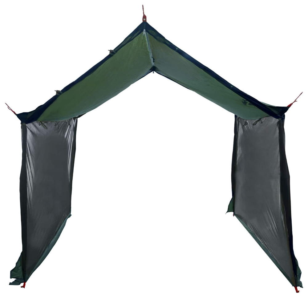 Produktbild för Campingtarp med nätväggar Armégrön 340 x 260 x 220 cm